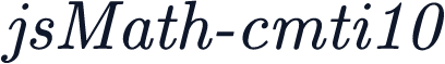 jsMath-cmti10