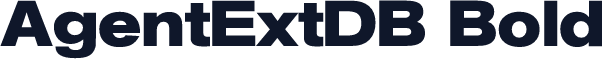 AgentExtDB Bold