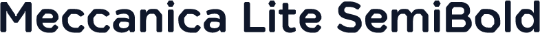 Meccanica Lite SemiBold
