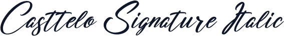 Casttelo Signature Italic