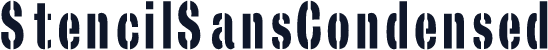 StencilSansCondensed