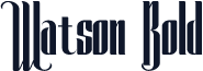 Watson Bold