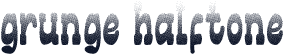 grunge halftone