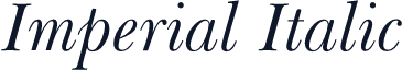 Imperial Italic