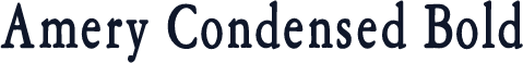Amery Condensed Bold
