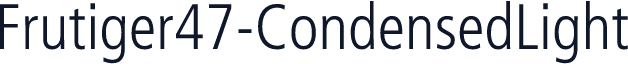 Frutiger47-CondensedLight