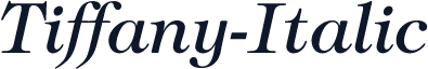 Tiffany-Italic