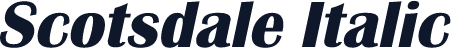 Scotsdale Italic
