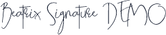 Beatrix Signature DEMO