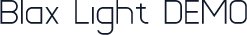 Blax Light DEMO