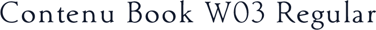 Contenu Book W03 Regular