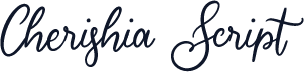Cherishia Script