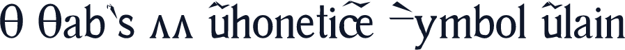 L Lab's KK Phonetic Symbol Plain