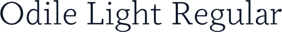 Odile Light Regular