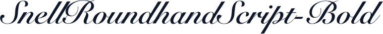 SnellRoundhandScript-Bold