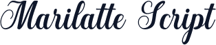 Marilatte Script