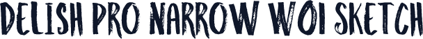 Delish Pro Narrow W01 Sketch