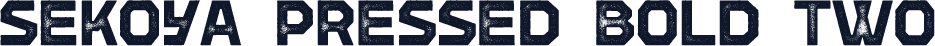 Sekoya Pressed Bold Two