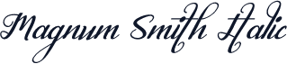 Magnum Smith Italic