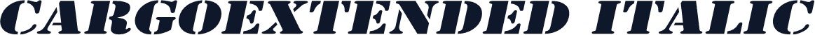 CargoExtended Italic