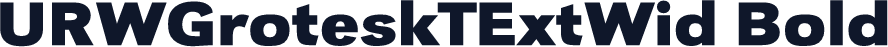 URWGroteskTExtWid Bold