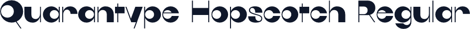Quarantype Hopscotch Regular
