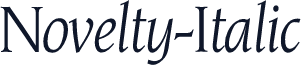 Novelty-Italic