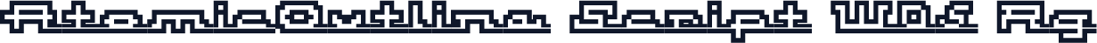 AtomicOutline Script W05 Rg