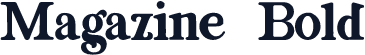 Magazine Bold