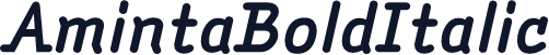 AmintaBoldItalic