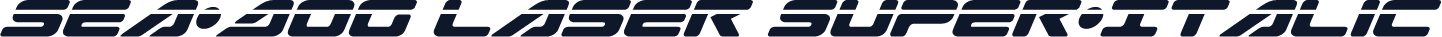 Sea-Dog Laser Super-Italic