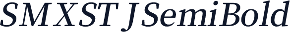 SMXST J SemiBold