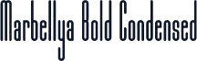 Marbellya Bold Condensed