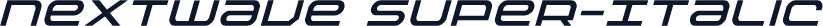 Nextwave Super-Italic