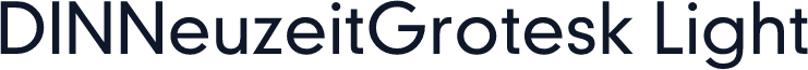 DINNeuzeitGrotesk Light