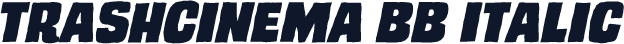 TrashCinema BB Italic