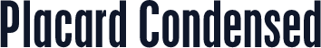 Placard Condensed