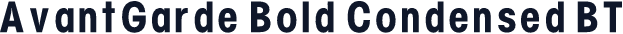 AvantGarde Bold Condensed BT