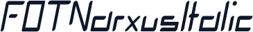 FOTNarxusItalic