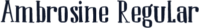 Ambrosine Regular