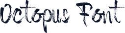 Octopus Font
