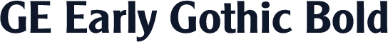 GE Early Gothic Bold