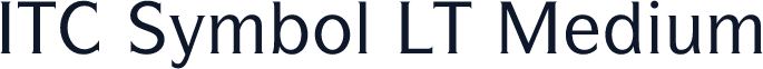 ITC Symbol LT Medium