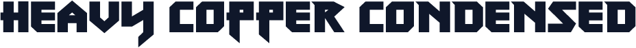 Heavy Copper Condensed