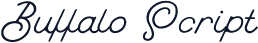 Buffalo Script
