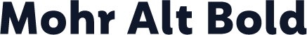 Mohr Alt Bold