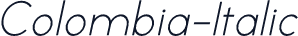 Colombia-Italic