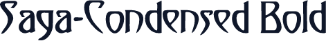 Saga-Condensed Bold