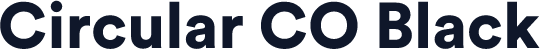 Circular CO Black