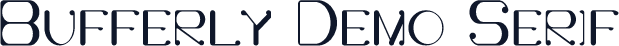 Bufferly Demo Serif